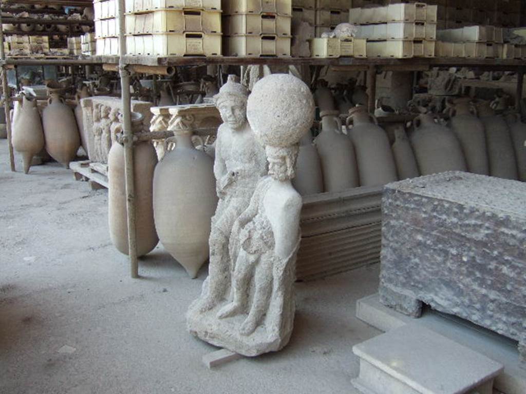 VII.7.29 Pompeii. May 2006. Items in storage.